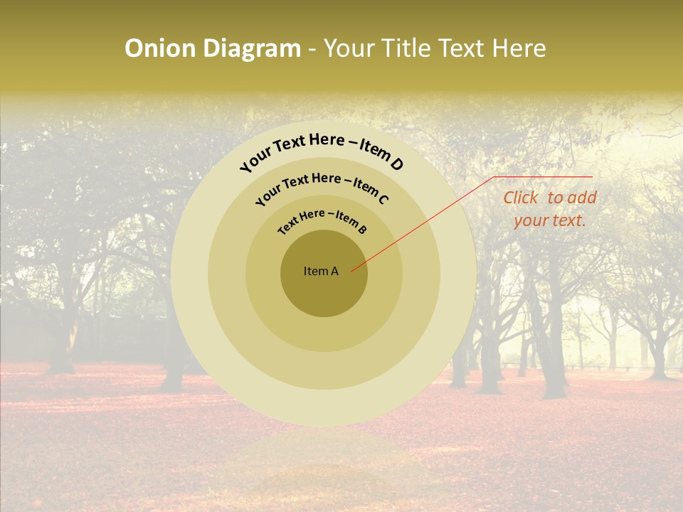 Orange Magnificent Display PowerPoint Template