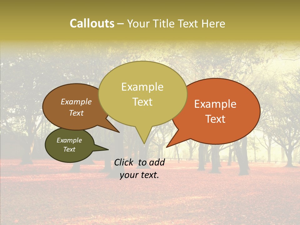 Orange Magnificent Display PowerPoint Template
