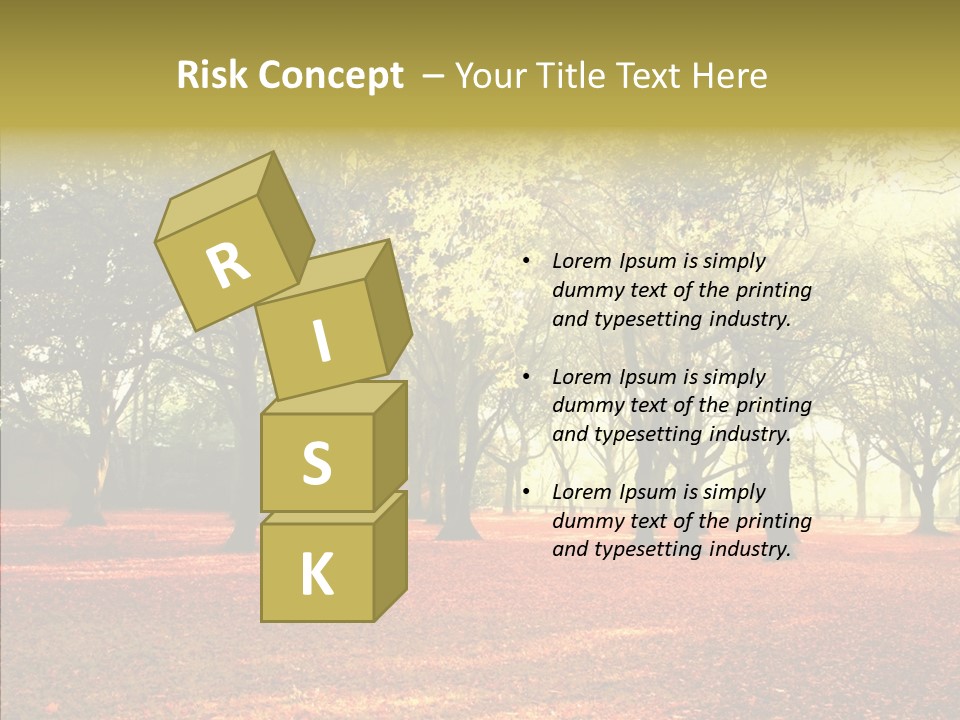 Orange Magnificent Display PowerPoint Template