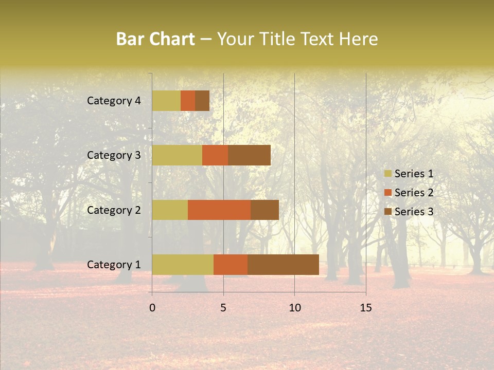 Orange Magnificent Display PowerPoint Template