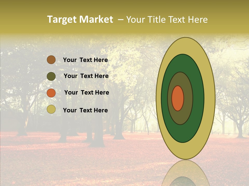 Orange Magnificent Display PowerPoint Template