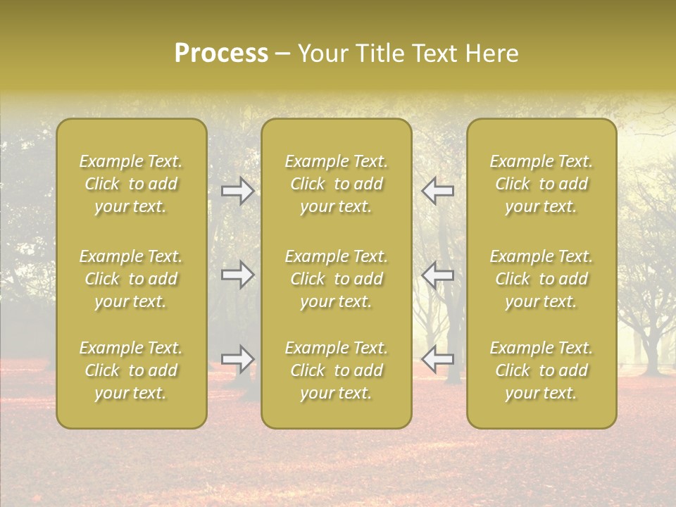 Orange Magnificent Display PowerPoint Template