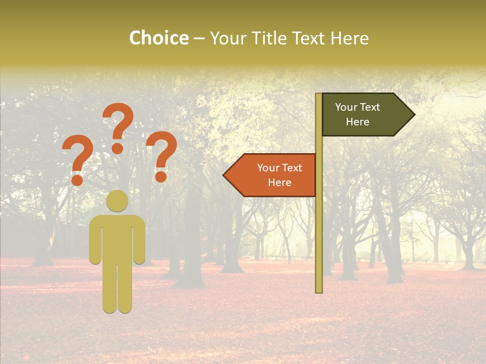 Orange Magnificent Display PowerPoint Template