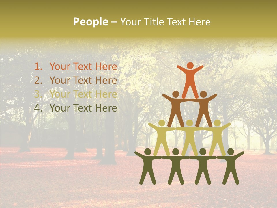 Orange Magnificent Display PowerPoint Template