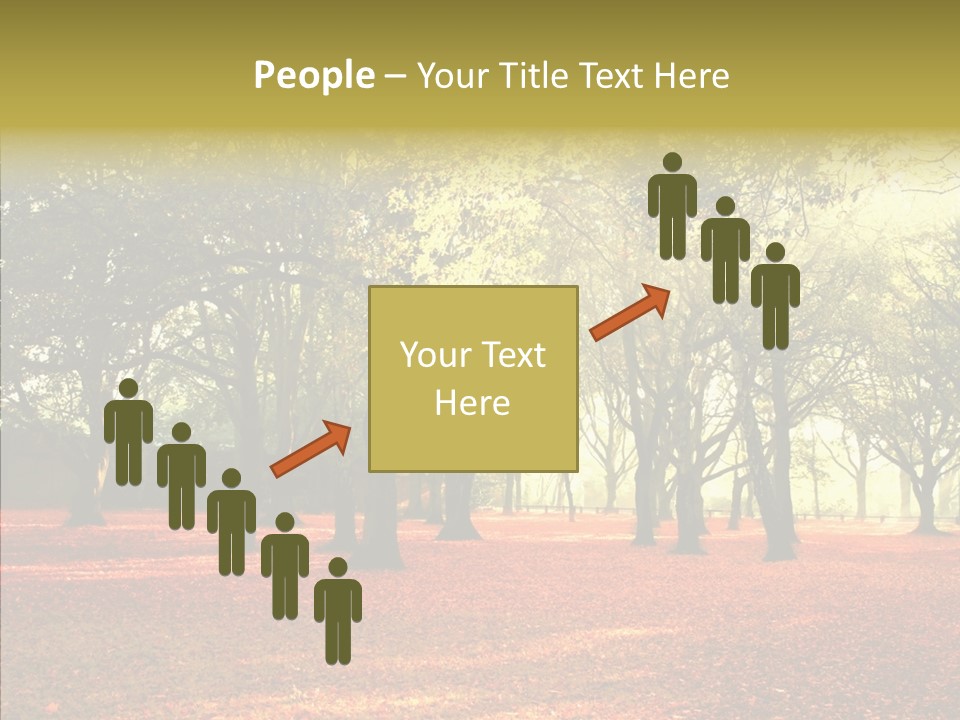 Orange Magnificent Display PowerPoint Template