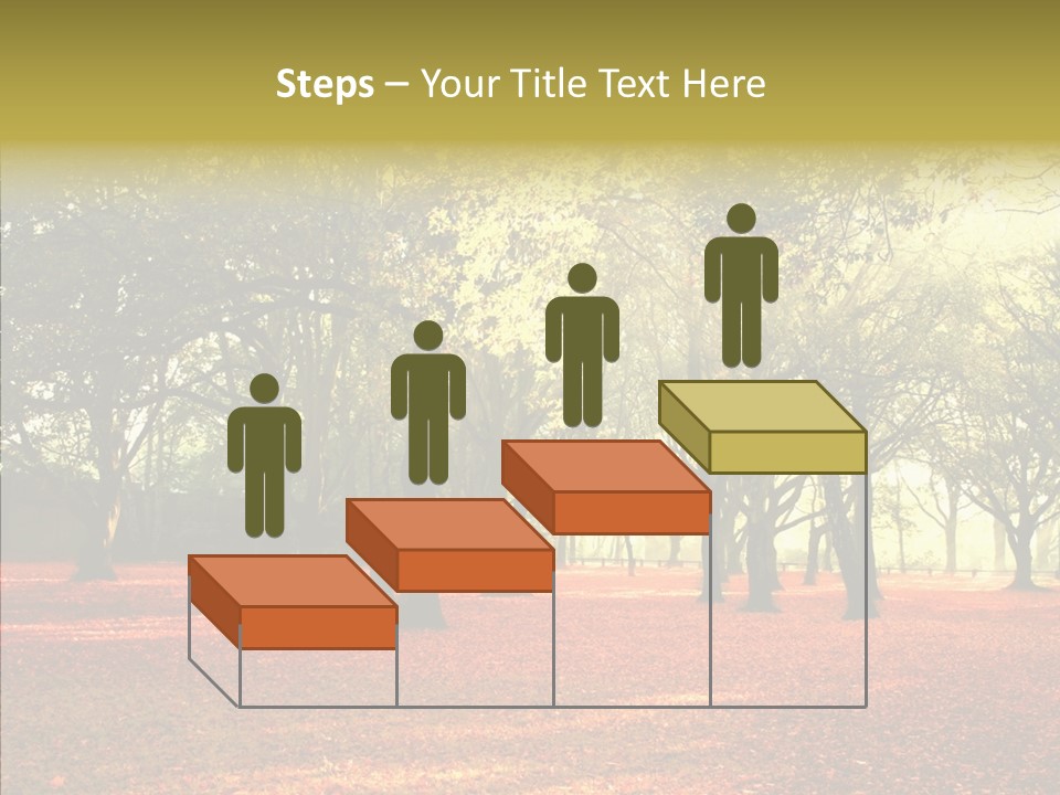 Orange Magnificent Display PowerPoint Template