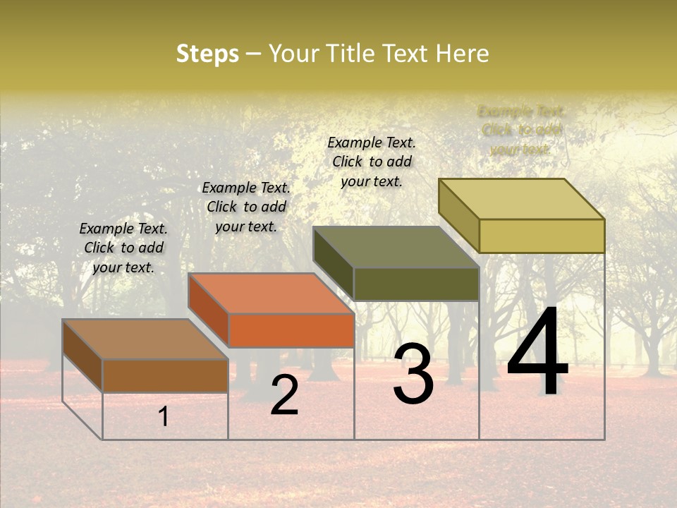 Orange Magnificent Display PowerPoint Template
