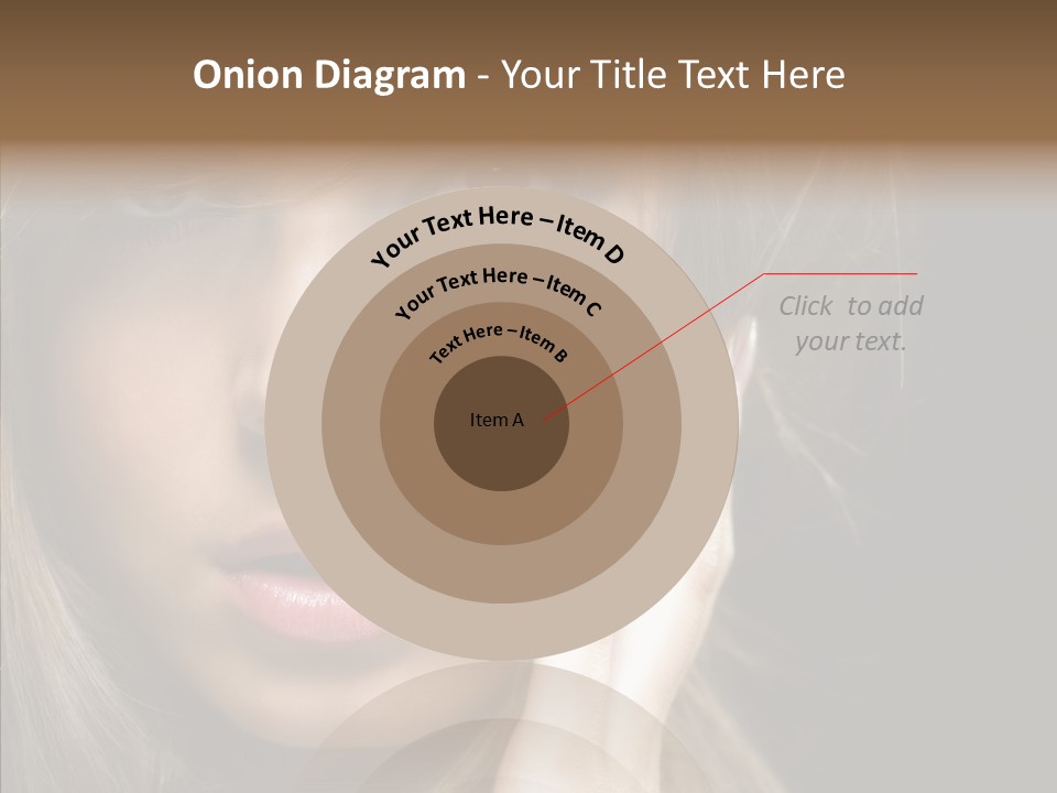 Thinking Relaxation Hands PowerPoint Template