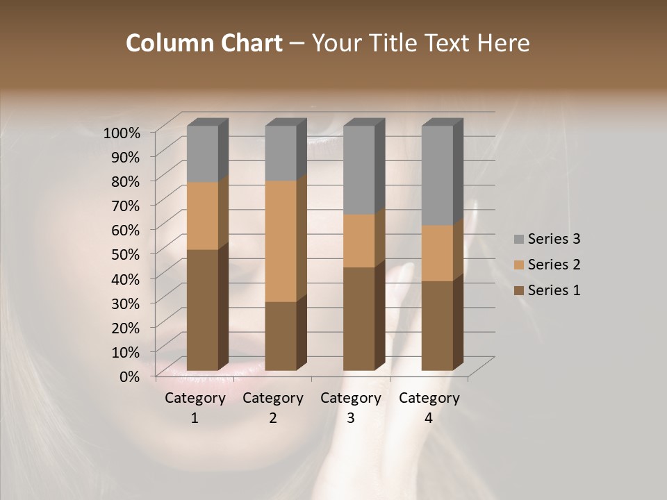 Thinking Relaxation Hands PowerPoint Template