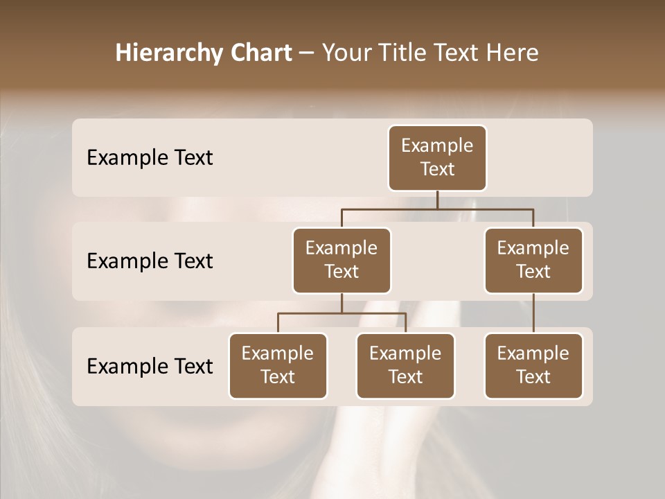 Thinking Relaxation Hands PowerPoint Template