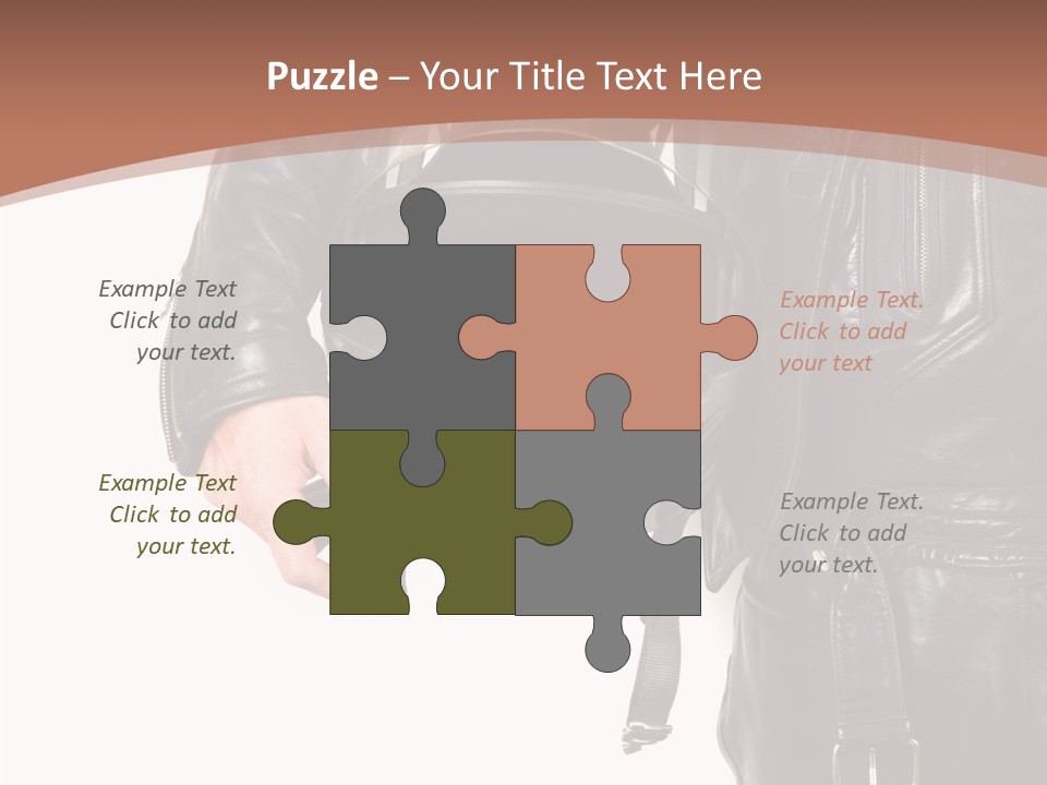 Helmet Drive Studio PowerPoint Template