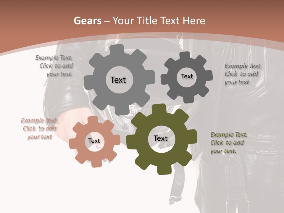 Helmet Drive Studio PowerPoint Template