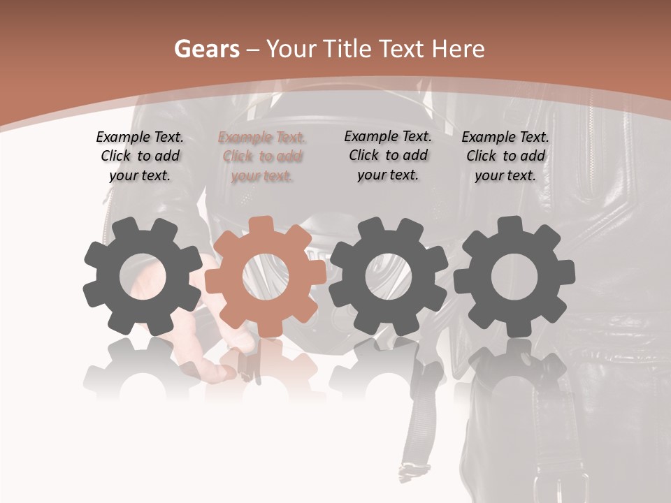 Helmet Drive Studio PowerPoint Template