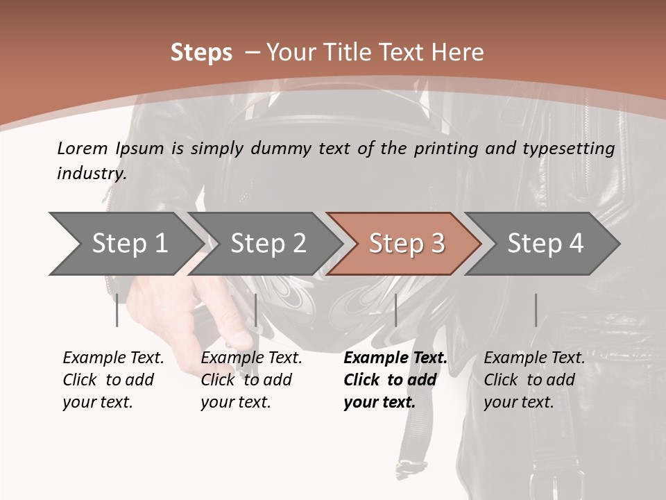 Helmet Drive Studio PowerPoint Template