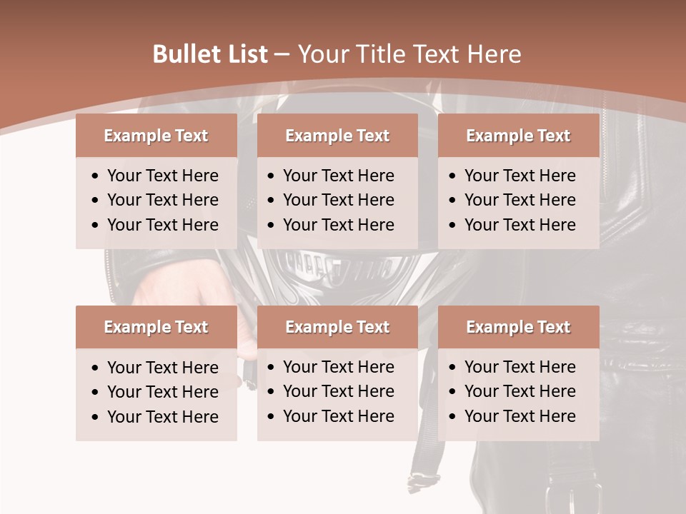 Helmet Drive Studio PowerPoint Template