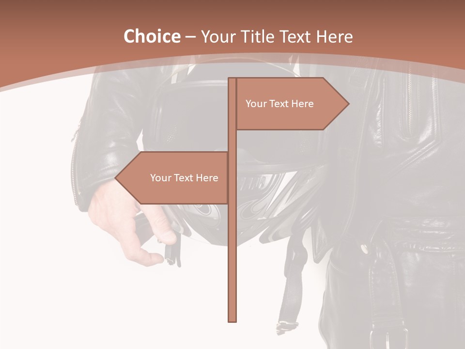 Helmet Drive Studio PowerPoint Template