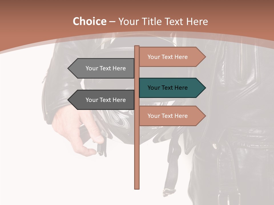 Helmet Drive Studio PowerPoint Template