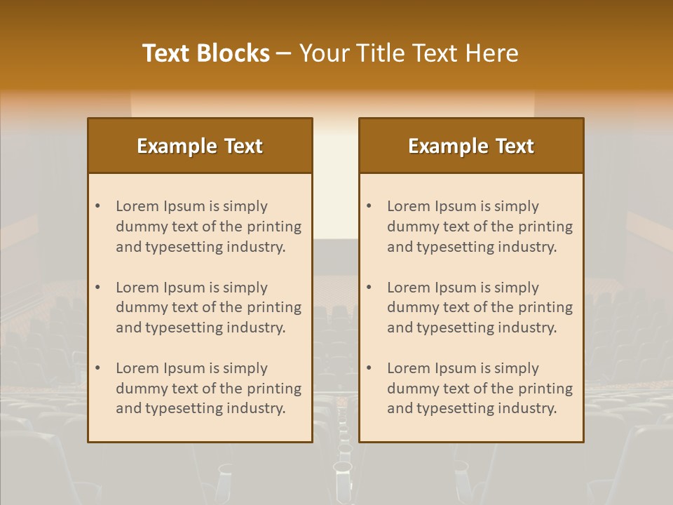 Boardroom People Toon PowerPoint Template