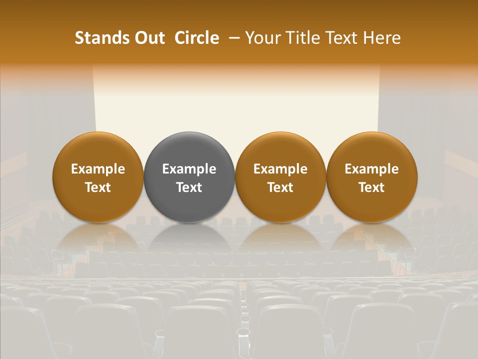 Boardroom People Toon PowerPoint Template