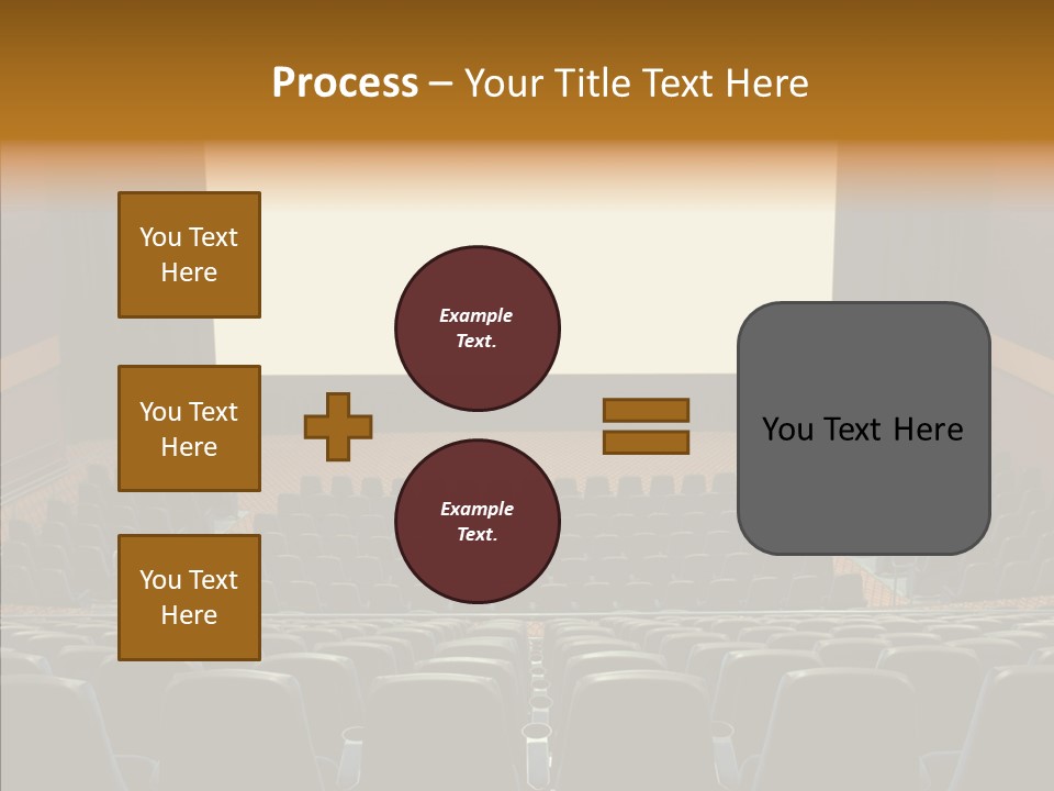 Boardroom People Toon PowerPoint Template