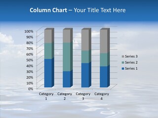 White Blue Cloud PowerPoint Template