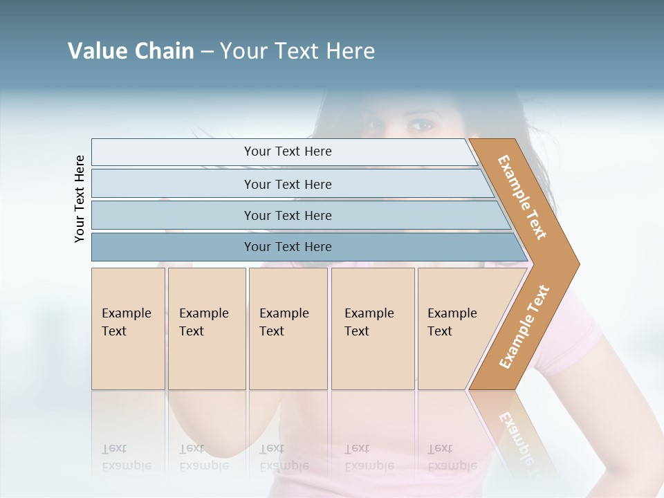 Lifestyle Success Forefinger PowerPoint Template