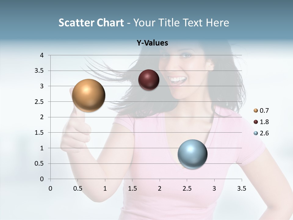 Lifestyle Success Forefinger PowerPoint Template