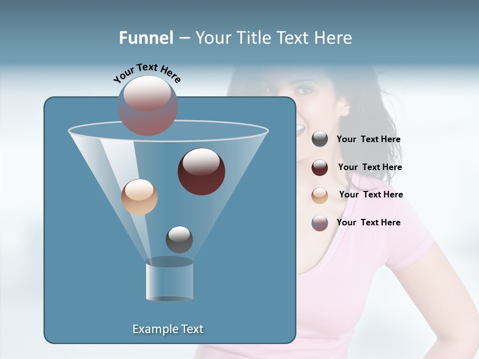 Lifestyle Success Forefinger PowerPoint Template