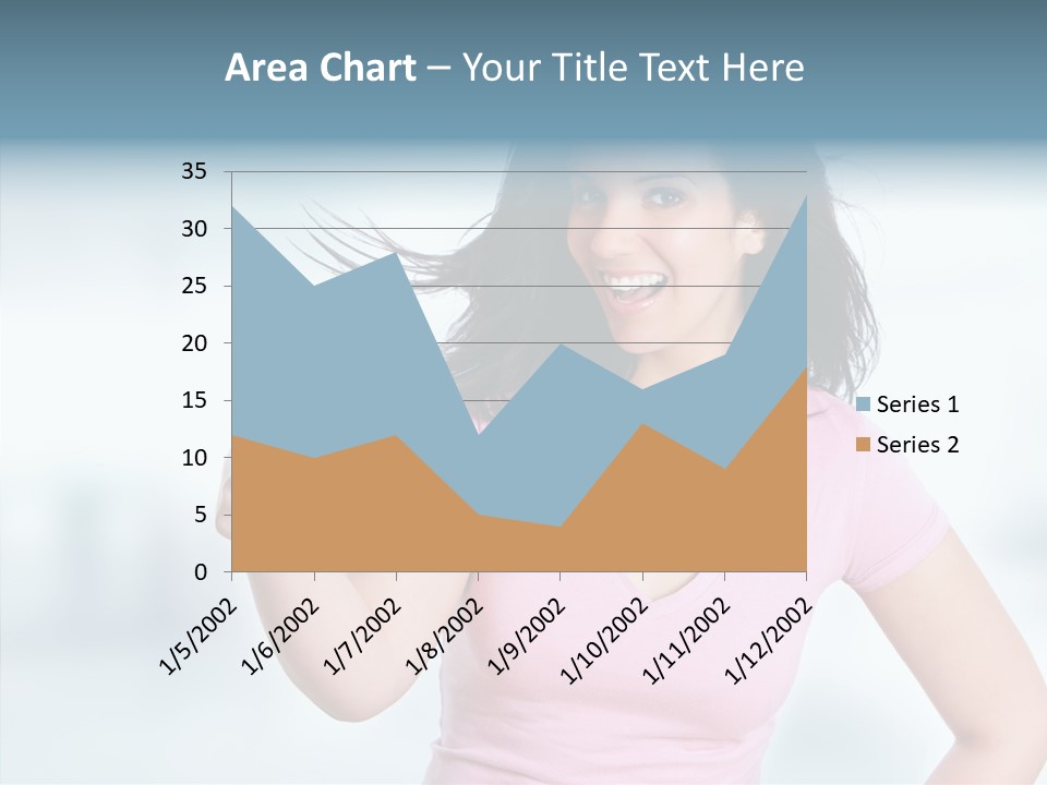 Lifestyle Success Forefinger PowerPoint Template