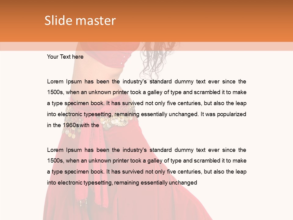 Glamour Halloween Blue PowerPoint Template