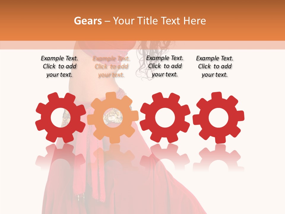 Glamour Halloween Blue PowerPoint Template