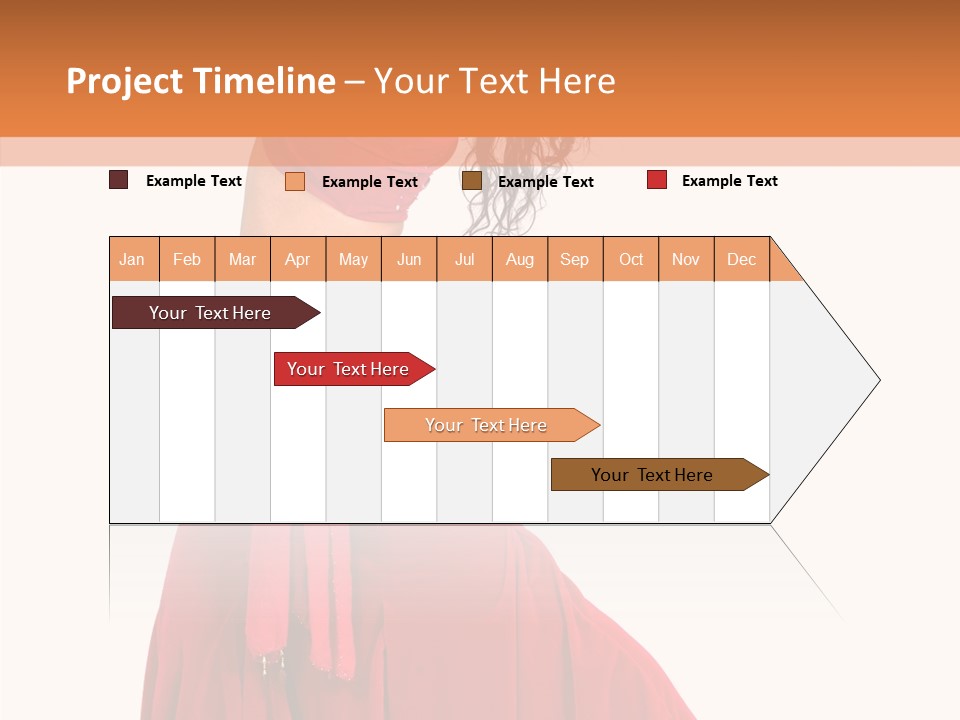 Glamour Halloween Blue PowerPoint Template