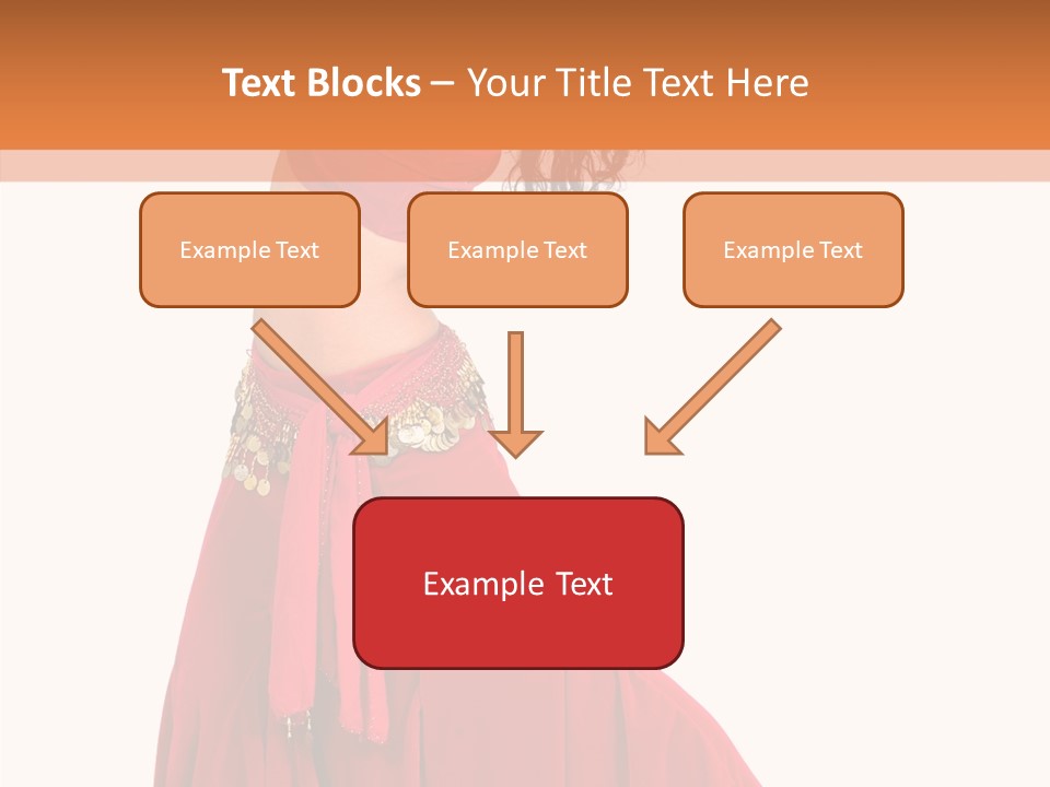 Glamour Halloween Blue PowerPoint Template