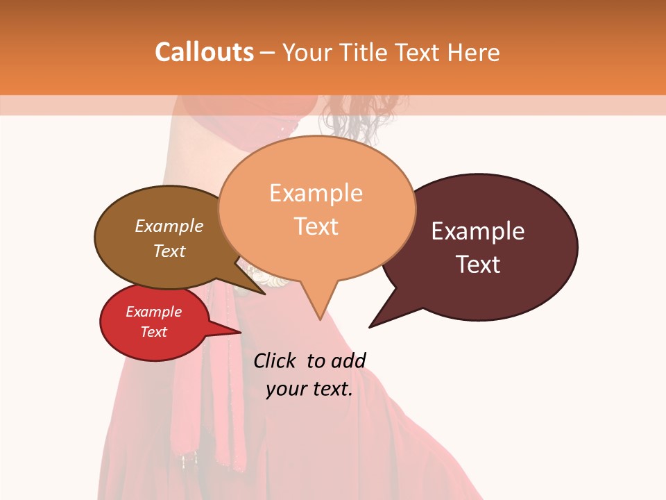 Glamour Halloween Blue PowerPoint Template