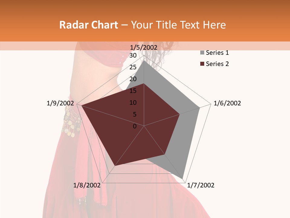 Glamour Halloween Blue PowerPoint Template