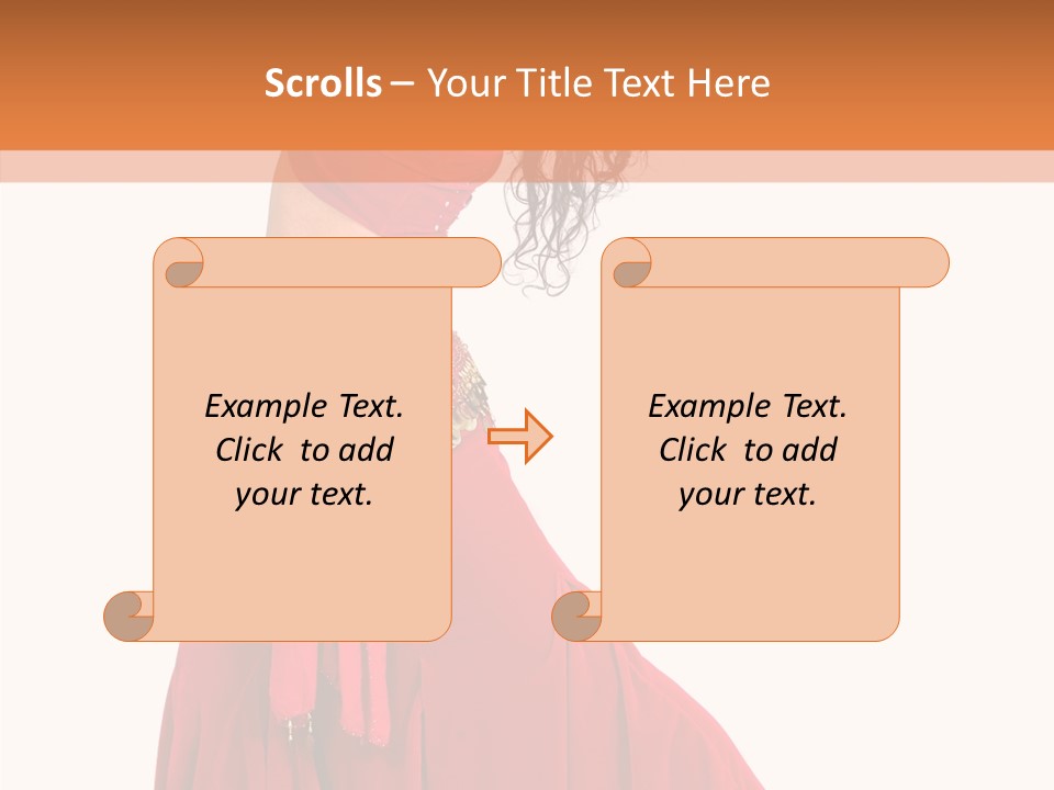 Glamour Halloween Blue PowerPoint Template
