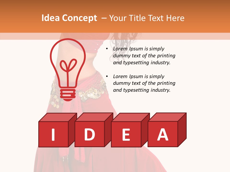 Glamour Halloween Blue PowerPoint Template