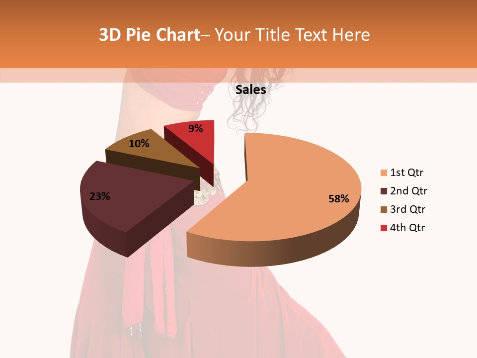 Glamour Halloween Blue PowerPoint Template