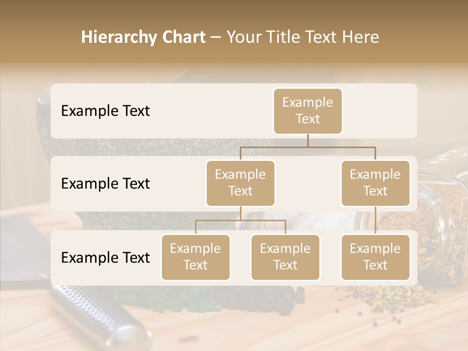 Lifestyle Basil Close Up PowerPoint Template