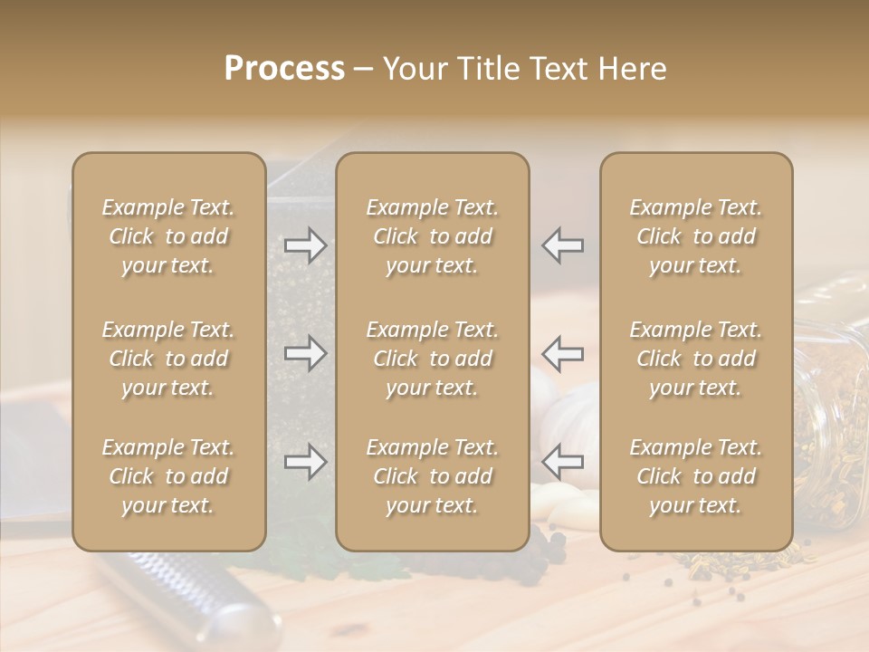 Lifestyle Basil Close Up PowerPoint Template