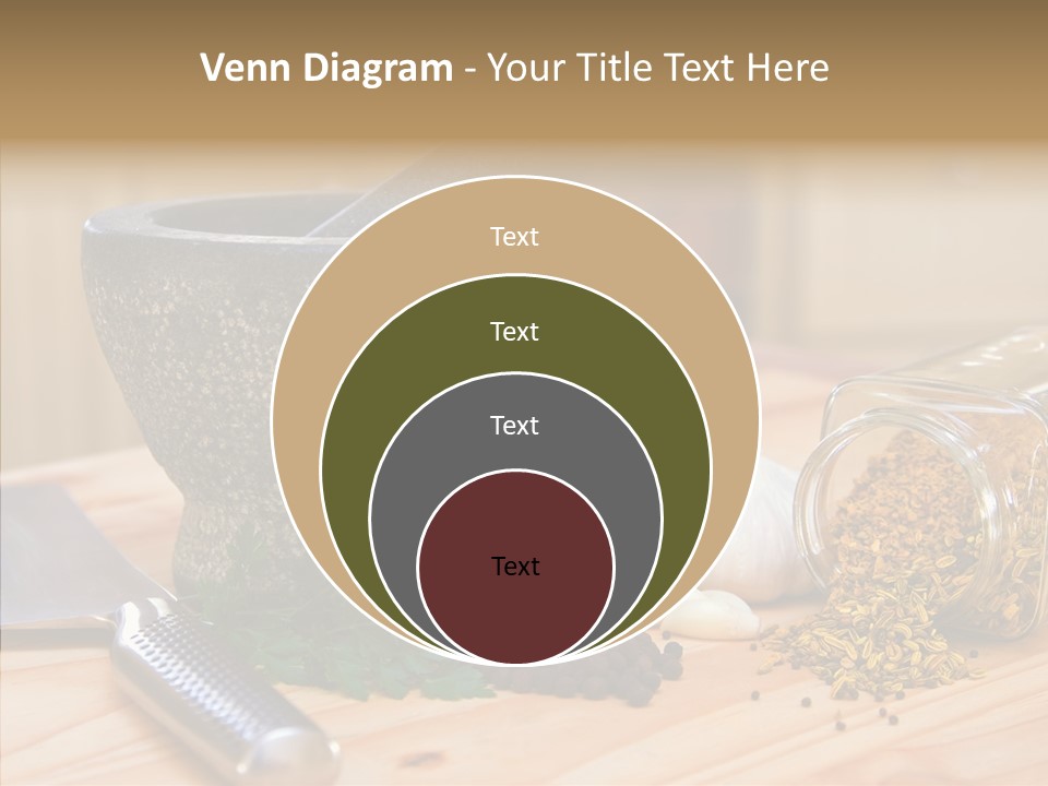 Lifestyle Basil Close Up PowerPoint Template