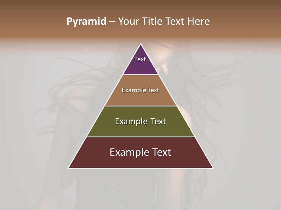 Colour Head Black PowerPoint Template