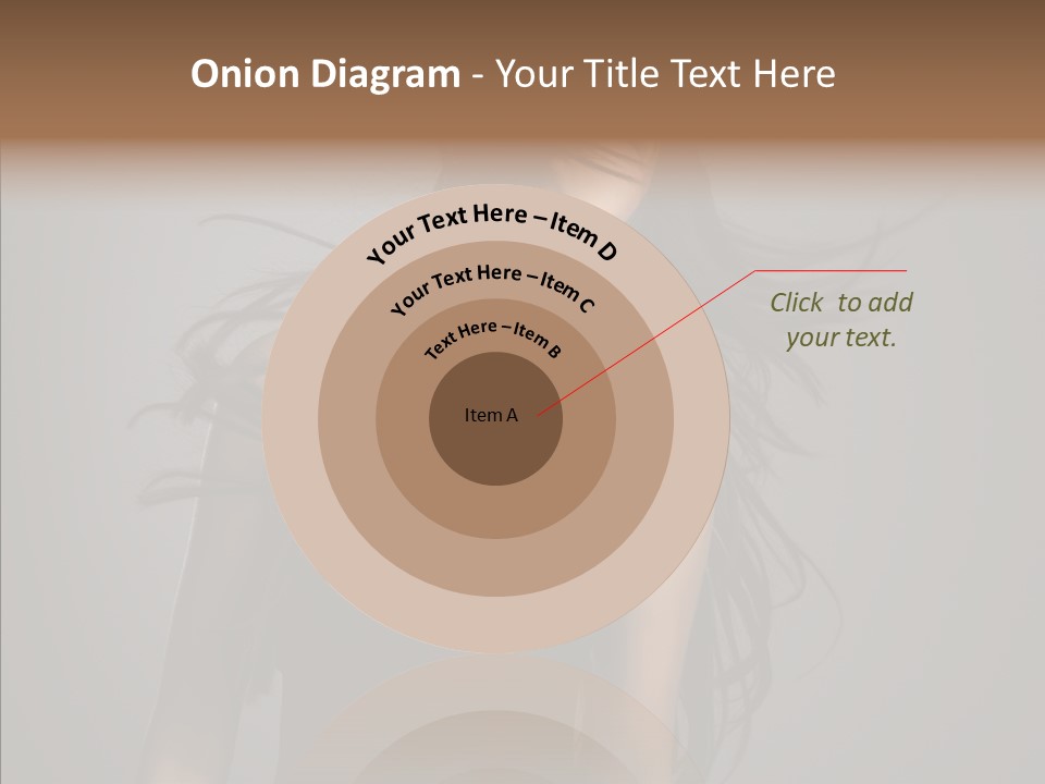 Colour Head Black PowerPoint Template