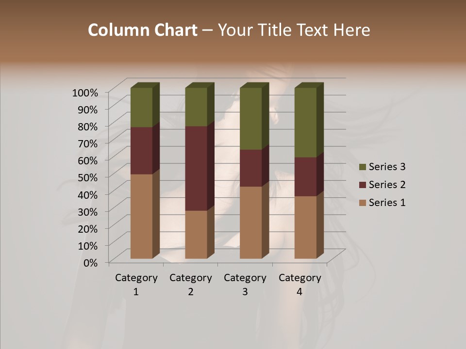 Colour Head Black PowerPoint Template
