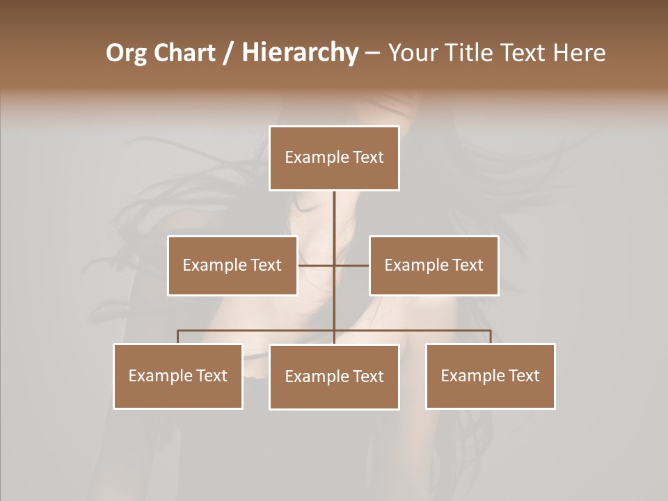 Colour Head Black PowerPoint Template