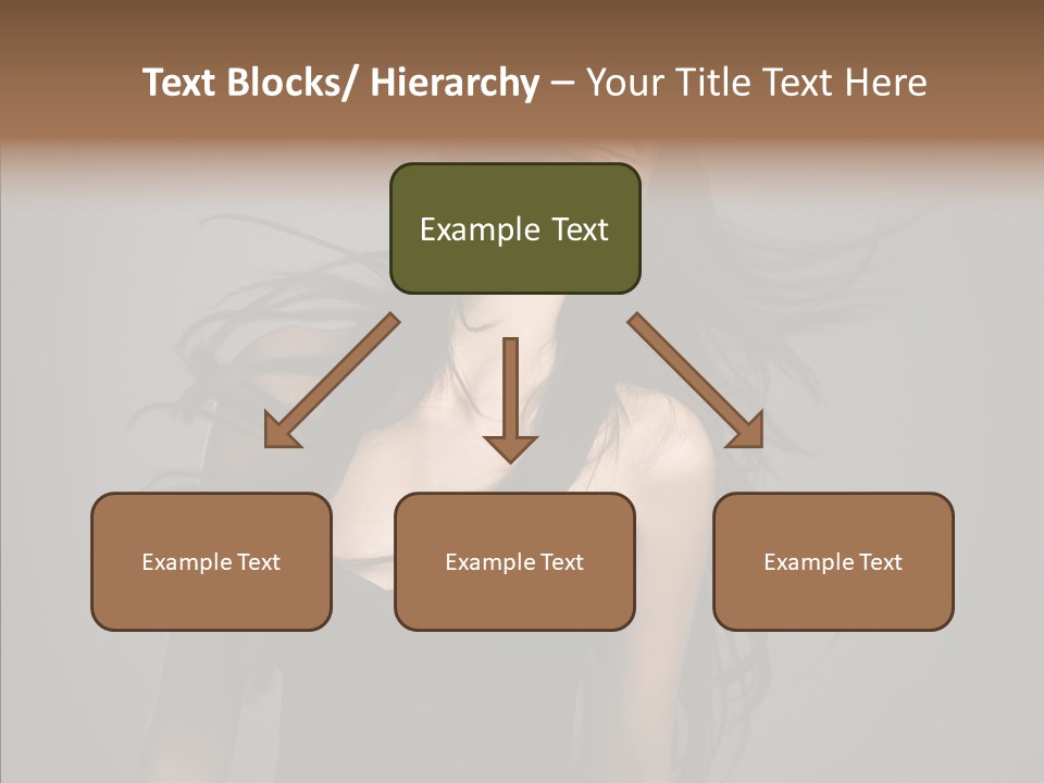 Colour Head Black PowerPoint Template