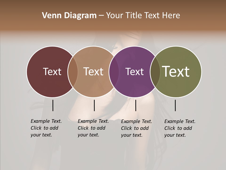 Colour Head Black PowerPoint Template