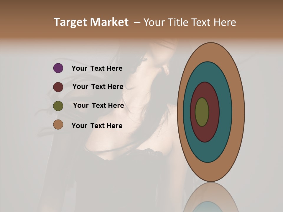 Colour Head Black PowerPoint Template