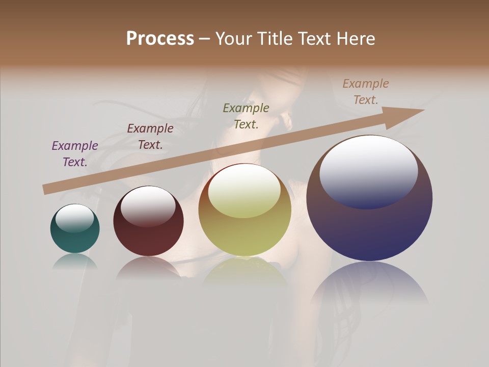 Colour Head Black PowerPoint Template