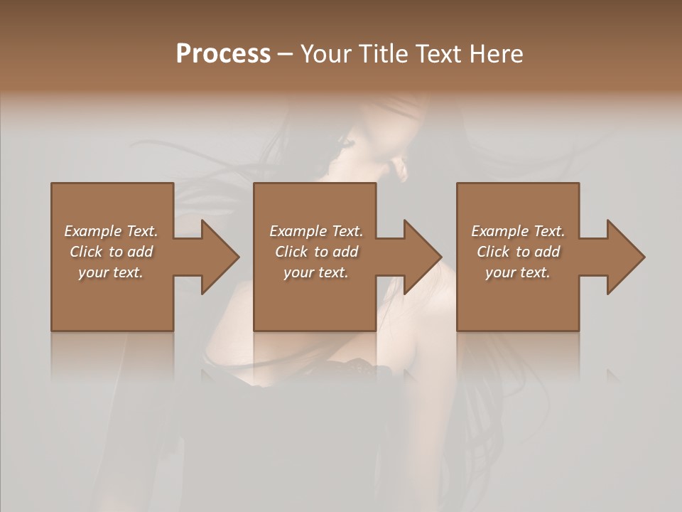 Colour Head Black PowerPoint Template